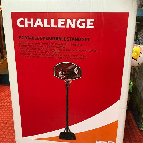 challenge basketball stand