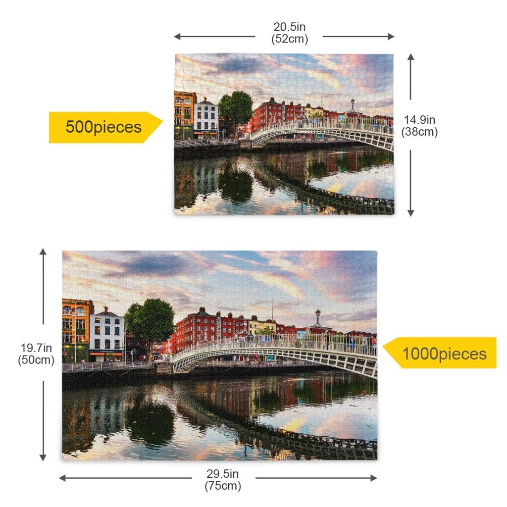Ywow Ha’penny Bridge 1,000 Piece Puzzle