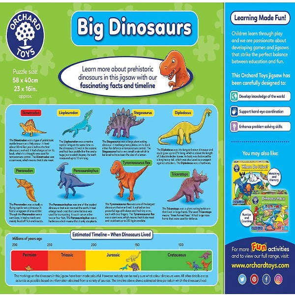 Big Dinosaurs Jigsaw Puzzle