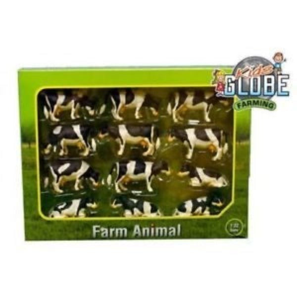 Globe 1:32 12 Lying/Standing Cows